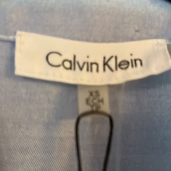 Womens CK long sleeve button down shirt-Size XSmall - Picture 2 of 5